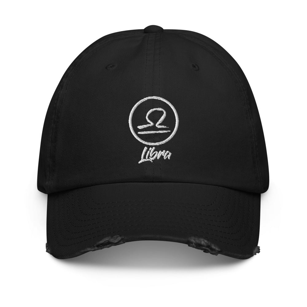 Libra Distressed Hat