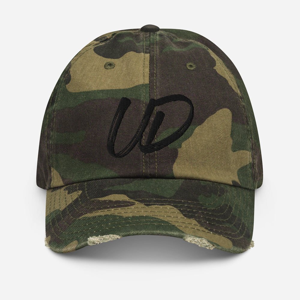 UD Black Distressed Hat