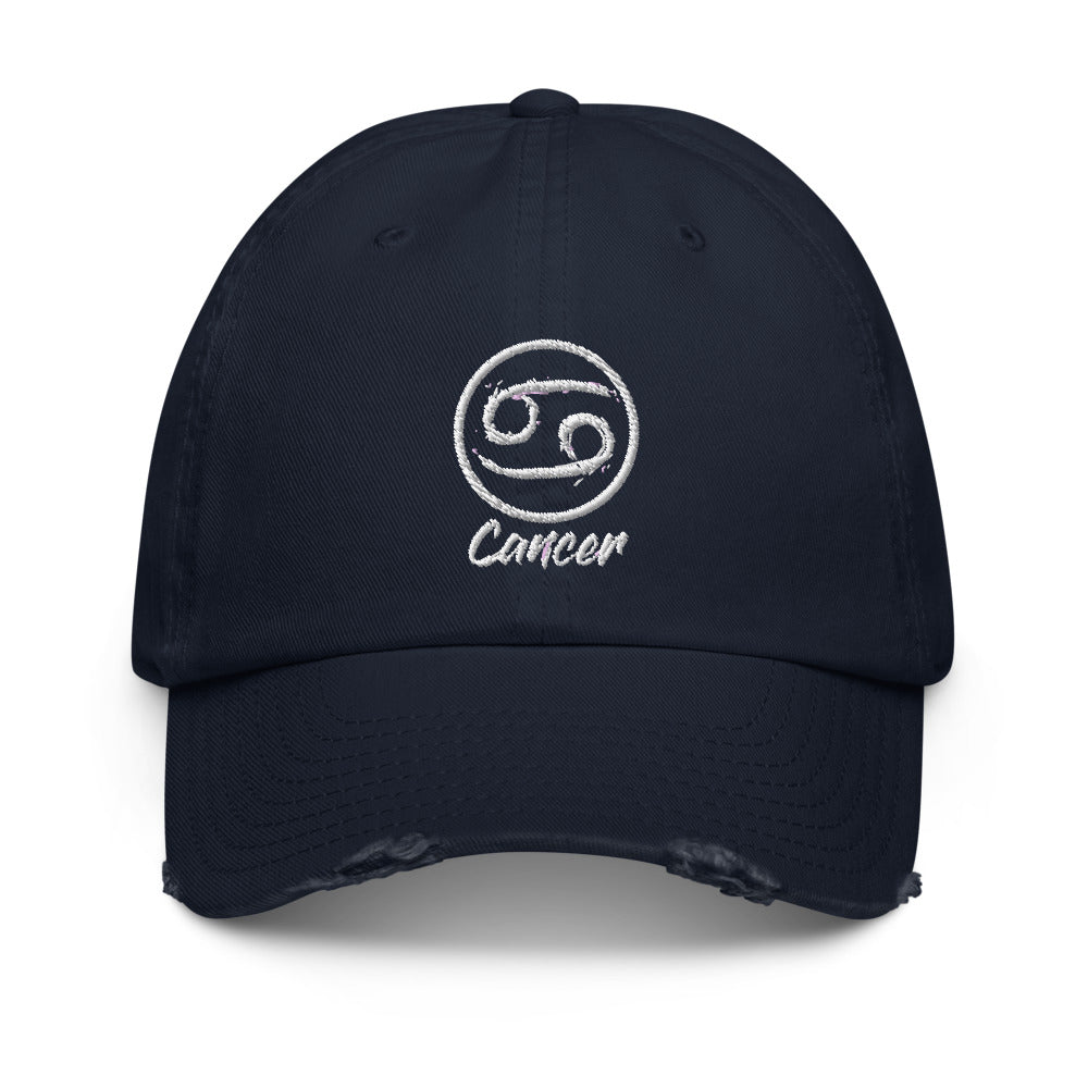 Cancer Distressed Hat
