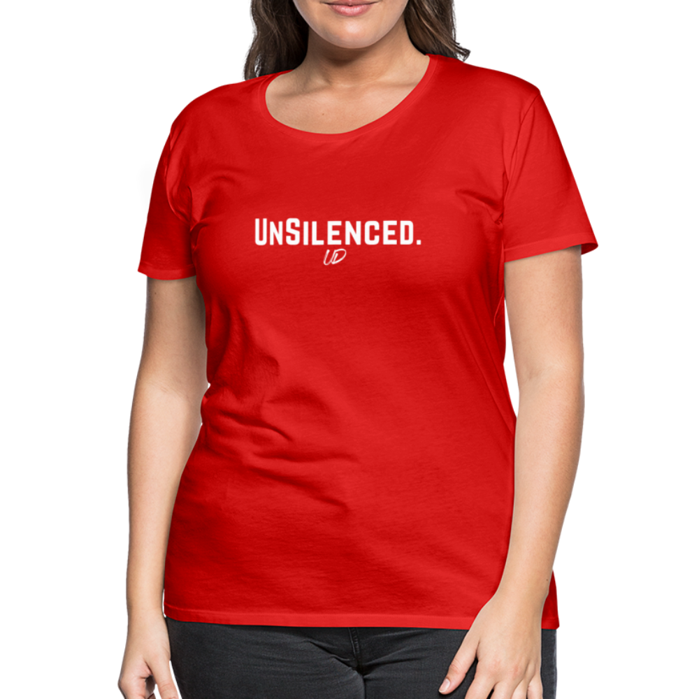 UnSilenced Women’s Premium Tee - red