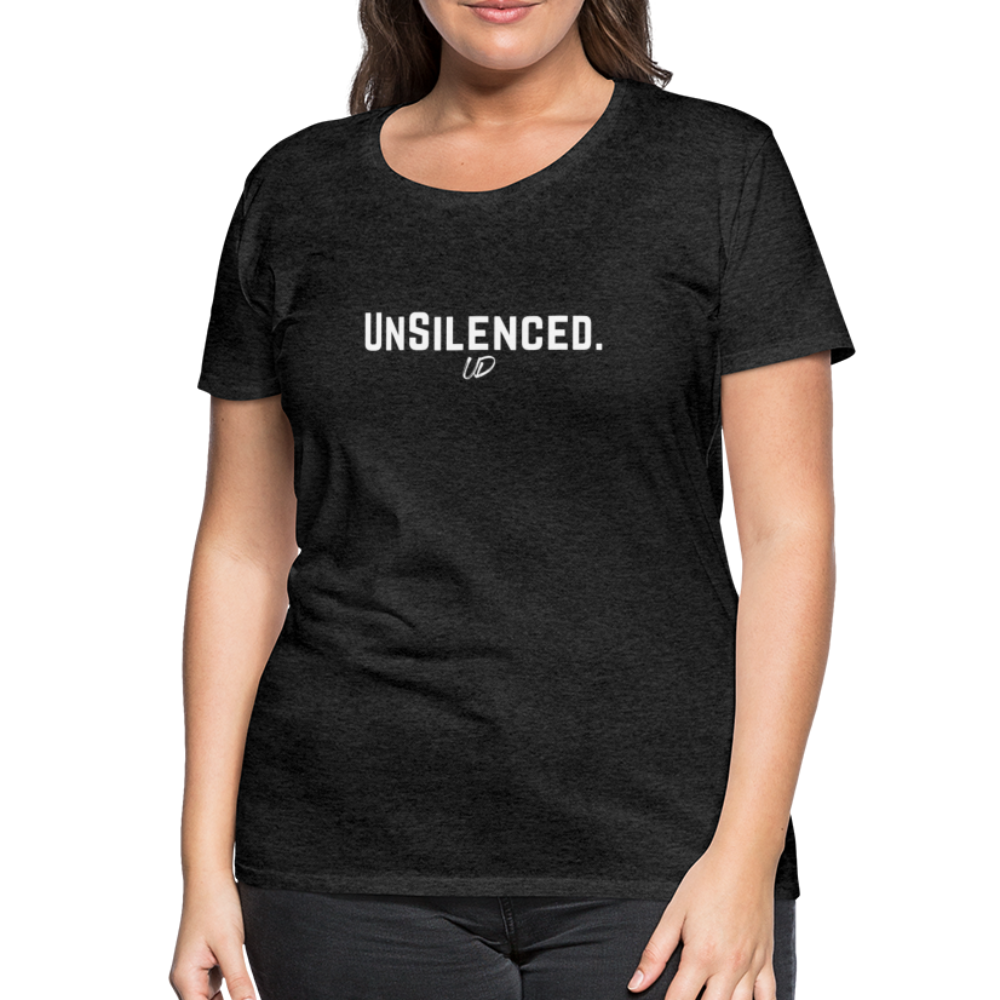 UnSilenced Women’s Premium Tee - charcoal gray