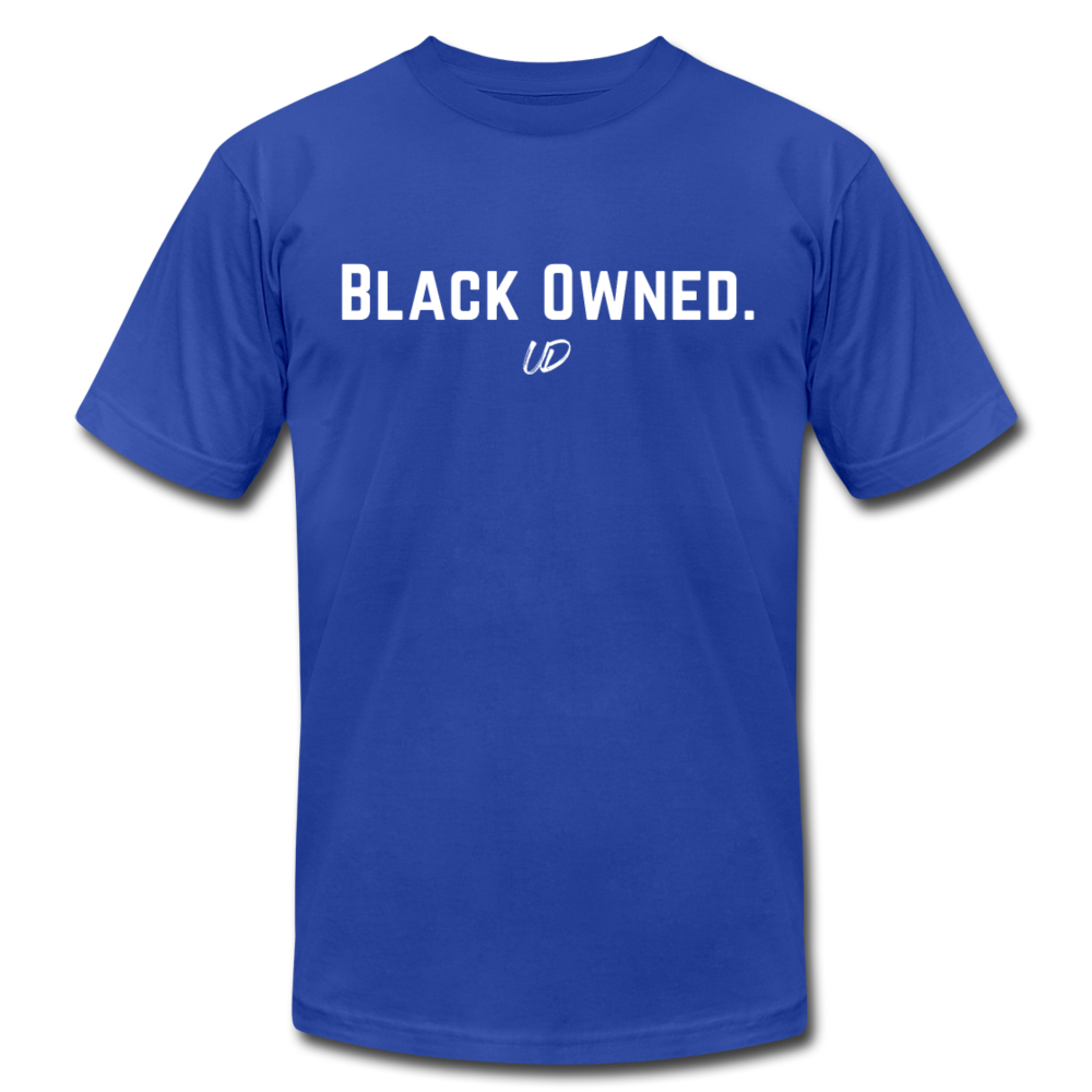 Black Owned Premium Tee - royal blue