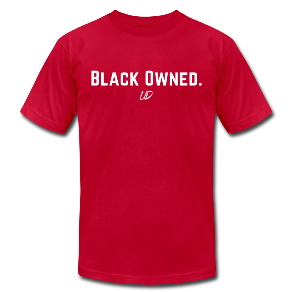 Black Owned Premium Tee - red