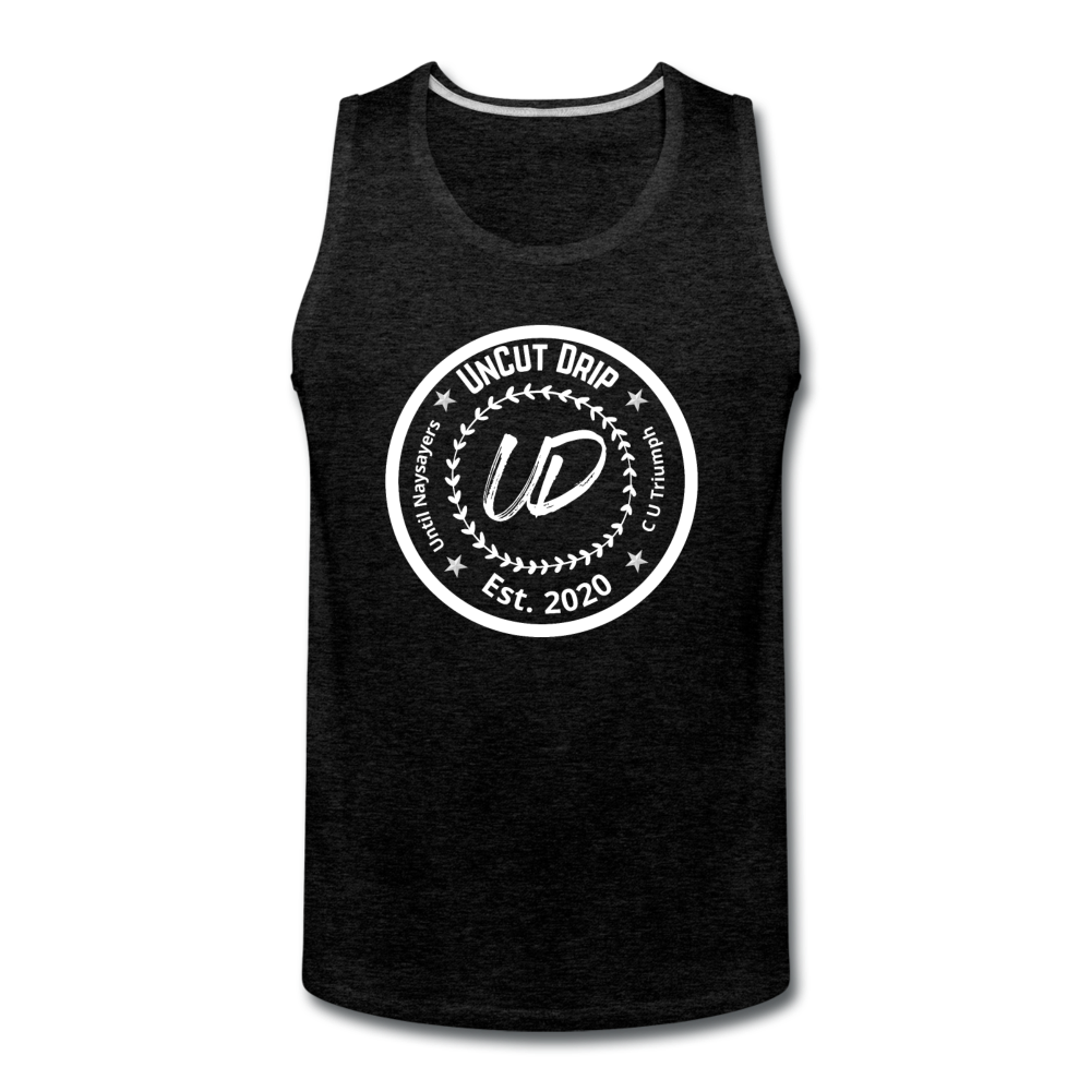 Men’s UD Premium Tank - charcoal gray