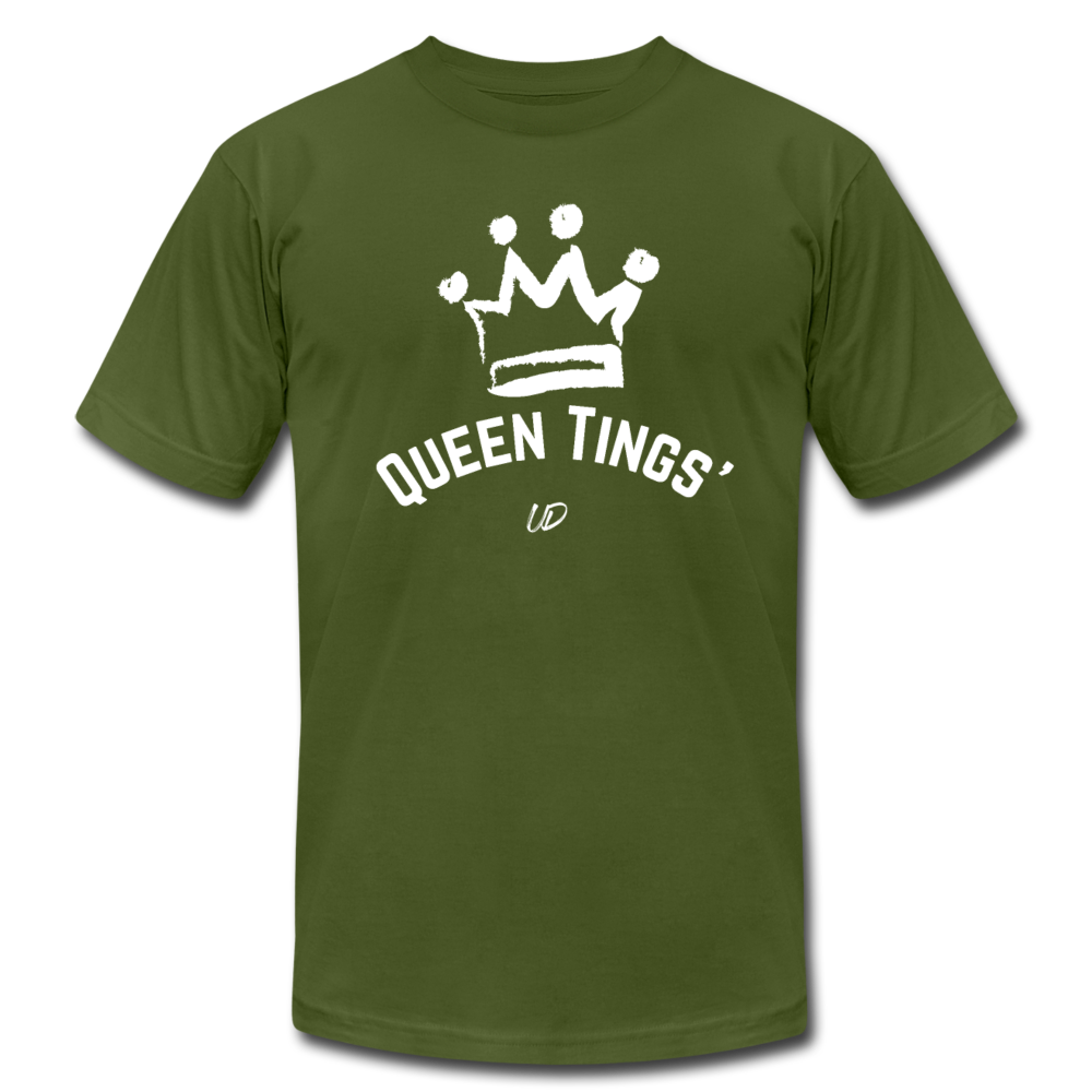 Queen Tings' Premium Fit T-Shirt - olive