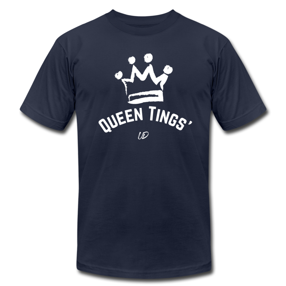 Queen Tings' Premium Fit T-Shirt - navy