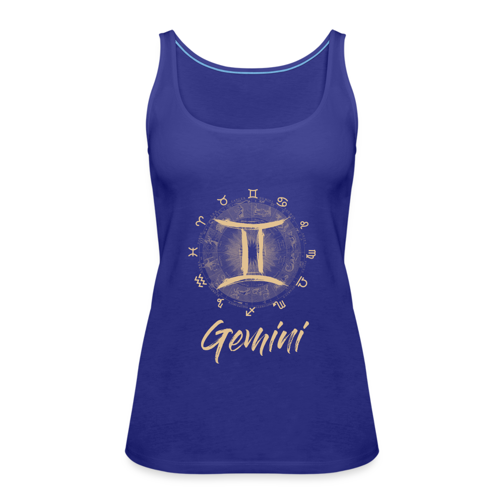Gemini Season Tank - royal blue