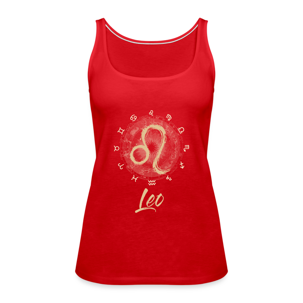 Leo Season Tank - red