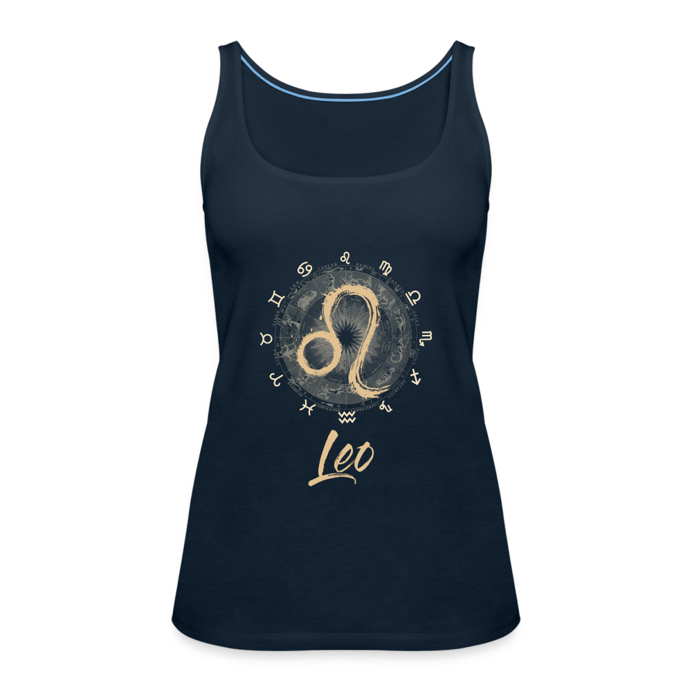 Leo Season Tank - deep navy