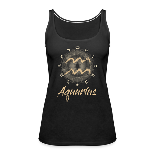 Aquarius Season Tank - black