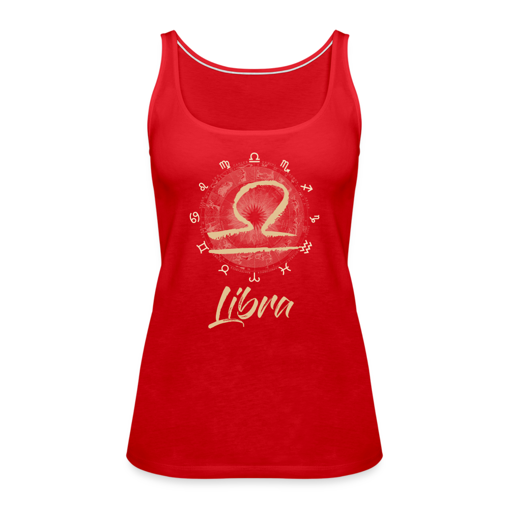 Libra Season Tank - red