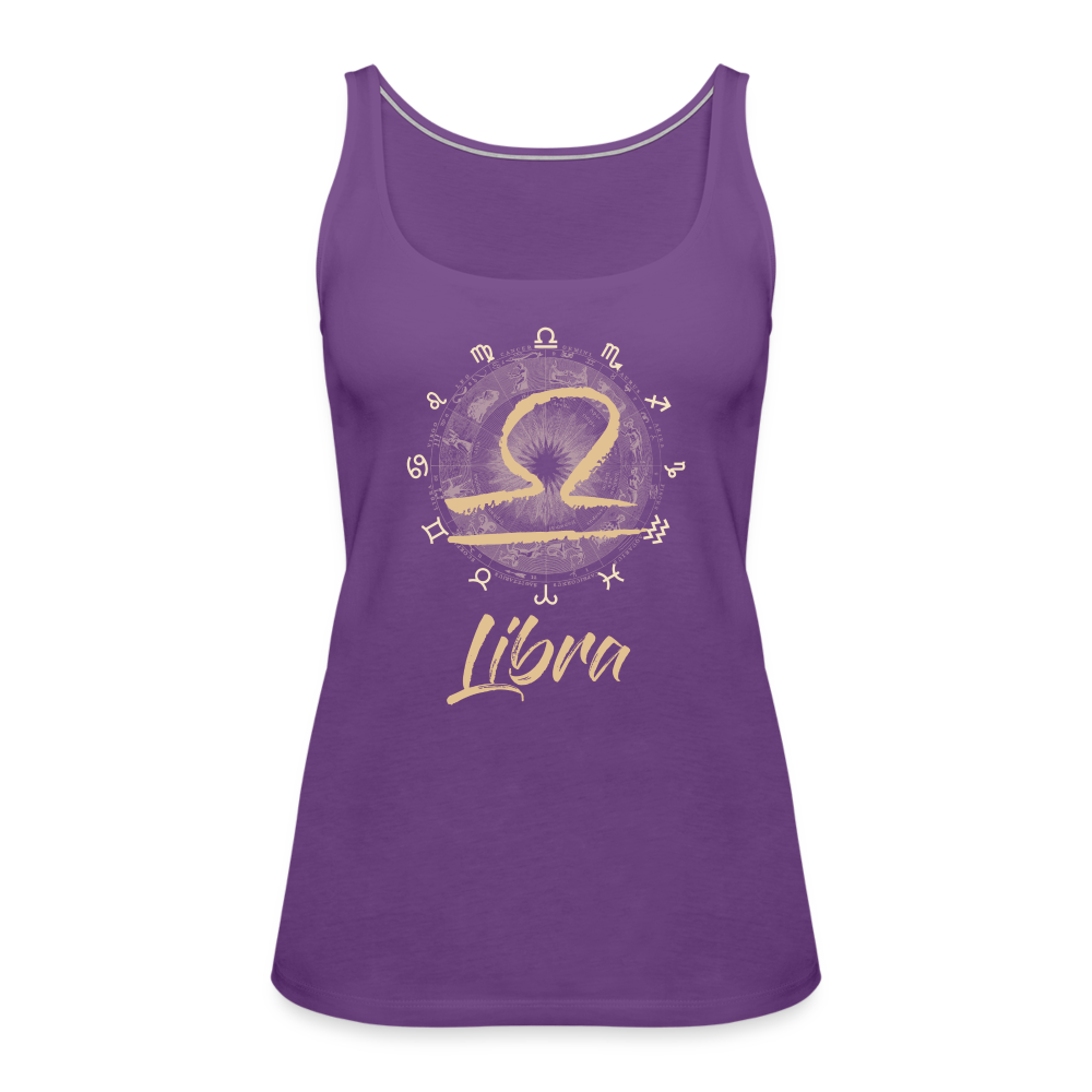 Libra Season Tank - purple