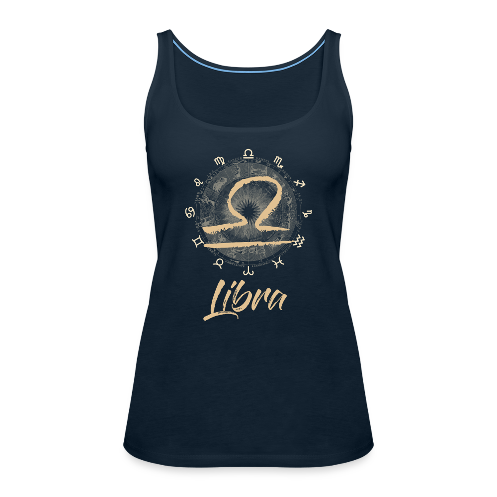 Libra Season Tank - deep navy