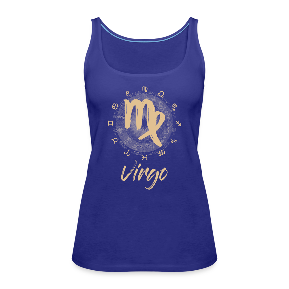 Virgo Season Tank - royal blue