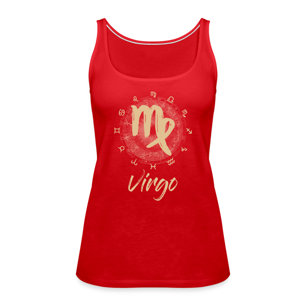 Virgo Season Tank - red