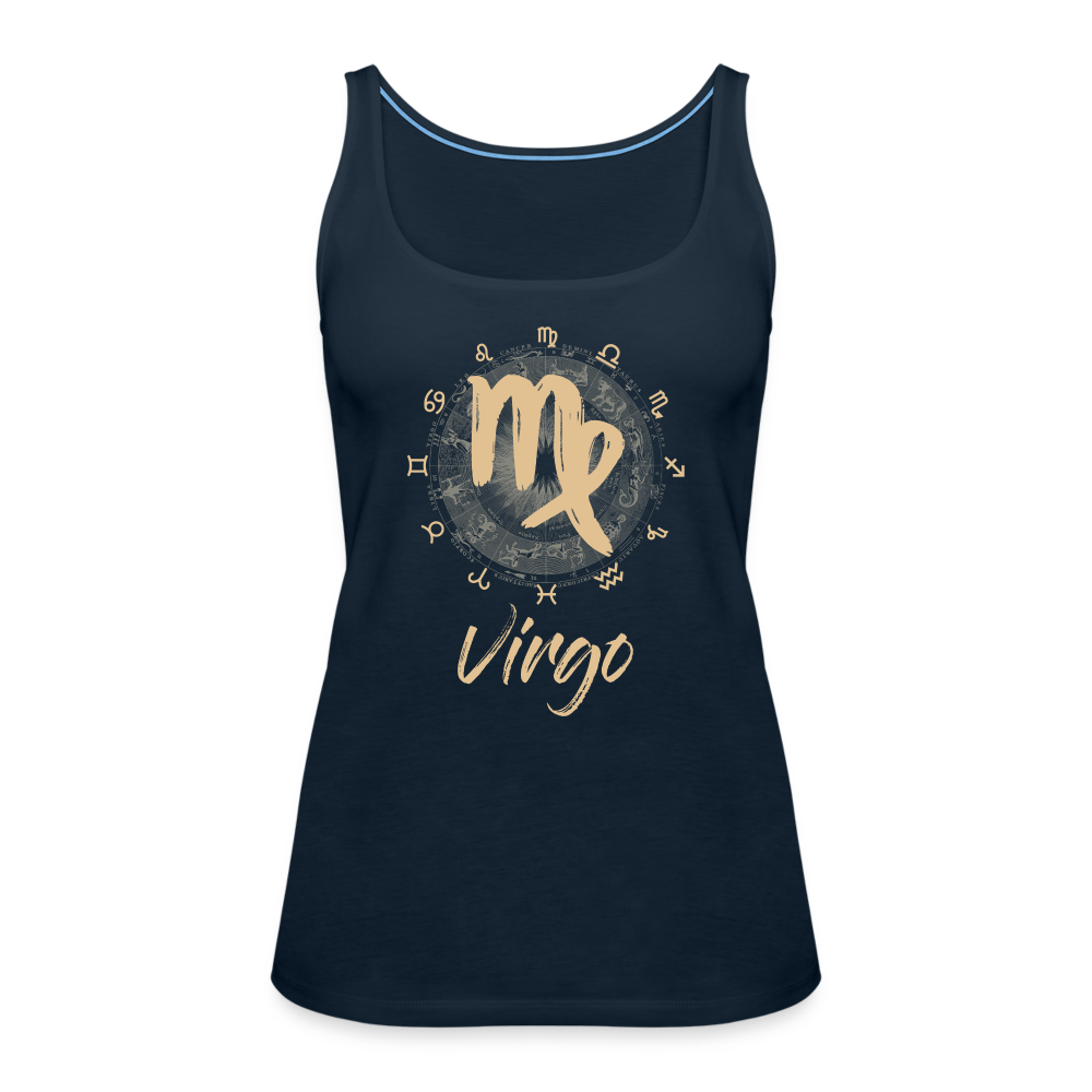 Virgo Season Tank - deep navy