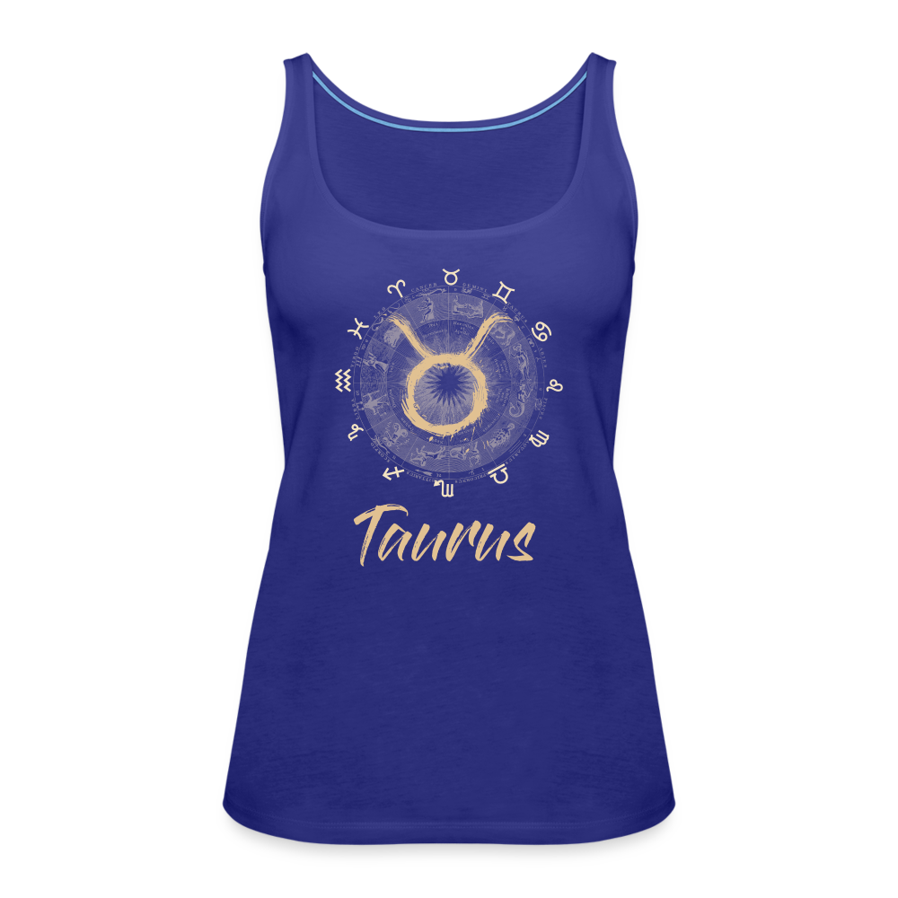 Taurus Season Tank - royal blue