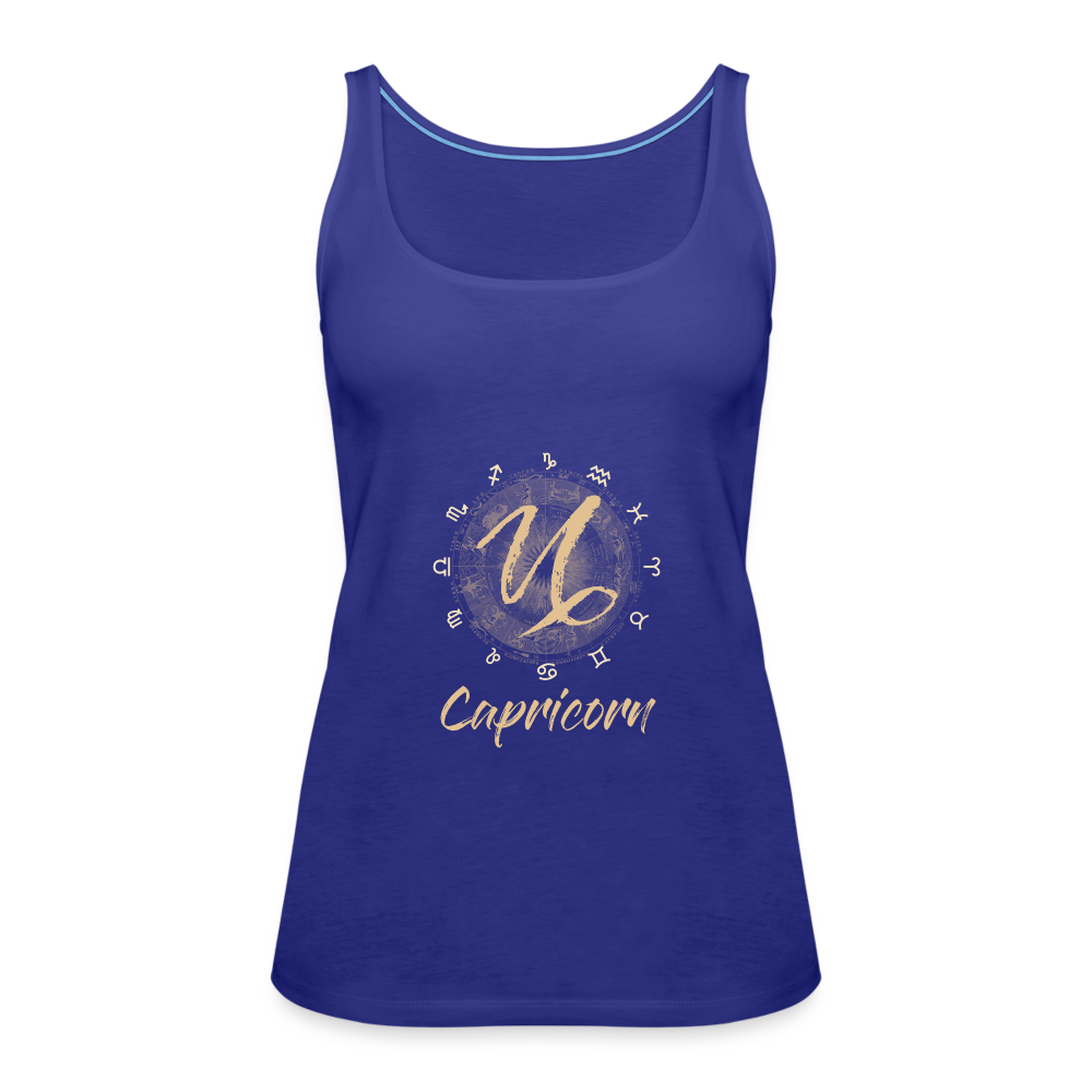 Capricorn Season Tank - royal blue