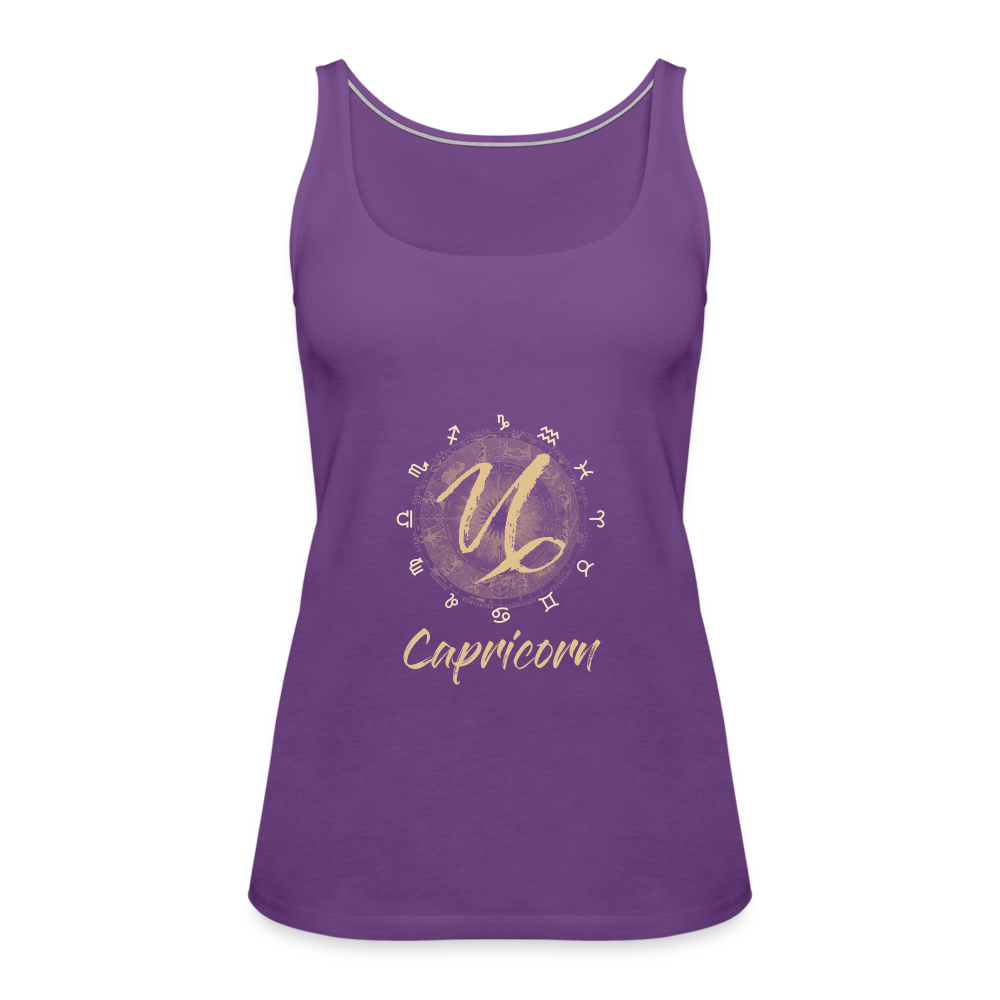 Capricorn Season Tank - purple