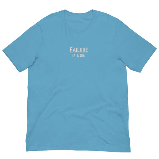 Failure is Sin Embroidered